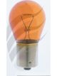 Hella Pack 10 Globe 12V 21W Bau15S Amber Turn Signal Lamp