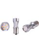 Autolamps Pkt 1 Amber LED Bayonet Globe 12V Ba15S P21W Base Pack