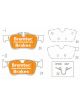 Bremtec Euroline Ceramic Brake Pad