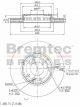 Bremtec Euroline Brake Rotor
