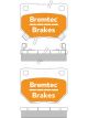 Bremtec Evolve Hybrid-Carbon Brake Pad