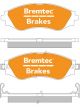 Bremtec Pro-Series Brake Pad