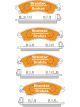 Bremtec Endure 4WD Brake Pad