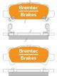 Bremtec Pro-Series Brake Pad