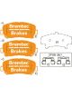 Bremtec Pro-Series Brake Pad