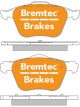 Bremtec Evolve Hybrid-Carbon Brake Pad