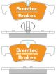 Bremtec Pro-Series Brake Pad