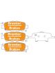Bremtec Pro-Series Brake Pad