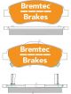 Bremtec Pro-Series Brake Pad
