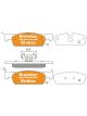 Bremtec Euroline Ceramic Brake Pad