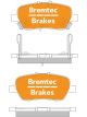 Bremtec Trade Line Brake Pad
