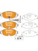 Bremtec Evolve Hybrid-Carbon Brake Pad
