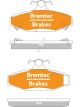 Bremtec Evolve Hybrid-Carbon Brake Pad
