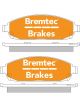 Bremtec Pro-Series Brake Pad