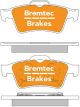 Bremtec Evolve Hybrid-Carbon Brake Pad