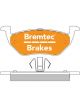 Bremtec Trade Line Brake Pad