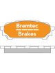 Bremtec Trade Line Brake Pad