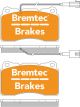 Bremtec Euroline Ceramic Brake Pad
