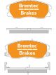 Bremtec Pro-Series Brake Pad