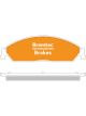 Bremtec Evolve Hybrid-Carbon Brake Pad