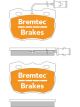 Bremtec Endure 4WD Brake Pad