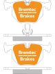Bremtec Evolve Hybrid-Carbon Brake Pad