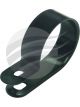 Jaylec Pack 25 Plastic P Clip 28.5mm 4.6mm Mounting Hole