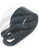 Jaylec Pack 25 Plastic P Clip 15.8mm 4.6mm Mounting Hole