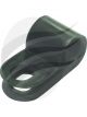 Jaylec Pack 25 Plastic P Clip 6.3mm 4.6mm Mounting Hole