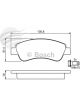 Bosch Brake Pad Front Set