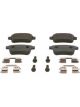 Bosch Brake Pad Rear Set Renault Kangoo