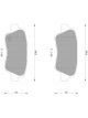 Bosch Brake Pad Rear Set For Hyundai Accent,I30,I40, Elantra Lantra