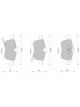 Bosch Brake Pad Front Set Holden Astra Ah,Ts Combo Opel Corsa