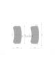 Bosch Brake Pad Rear Set Mitsubishi Pajero,Asx,Rvr Outlander, Jeep