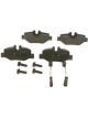Bosch Brake Pad Rear Set Mercedes Vito W639 109-122 For & Brembo Brakes