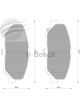 Bosch Brake Pad Front Set For Toyota Estima Tarago Vellfire