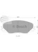 Bosch Brake Pad Front Set For Toyota Prius Rav4