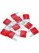 Jaylec Pack 100 Mini Blade Fuse 10Amp Red