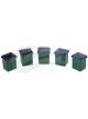 Jaylec Pack 5 Female Fusible Link Low Profile - J Type 40Amp Green
