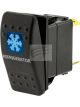 Jaylec Switch Rocker On Off 12/24V 20A @ 12V Refrigerator Symbol Blue
