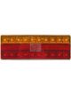 Autolamps LED Stop/Tail/Indicator Lamp 12/24V w/ Reflex Reflector 28cm