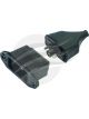 Britax Connector Panel Mount 2 Pin 20A Surface Mount Plug & Socket