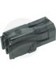 Delphi Pack 5 Connector Housing 4 Way Male Weatherpack Square 12015024