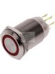 Jaylec Push Button Switch Red LED 12/24V 5Amp [ref Narva 60076BL]