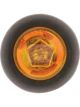 Jaylec LED Amber Side Marker/Indicator Lamp 12V w/ Rubber Housing 28mm X