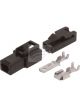 Jaylec Pack 1 Qc Connector Housing Kit 1 Pole Black Male & Female