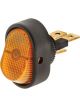 Jaylec Switch Rocker On Off Amber 12/24V 30A @ 12V 15A @24V Mounting