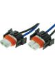 Jaylec Headlight Connector H8, H11 Prewired [ref Narva 49898] Pack 2