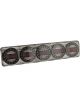 Autolamps LED Stop/Tail/Indicator/Revers Lamp Maxilamp 12/24V Black Chrme