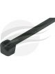Jaylec Pack 100 Cable Tie 200mm X 3.6mm Black Uv & Heat Resistant Nylon